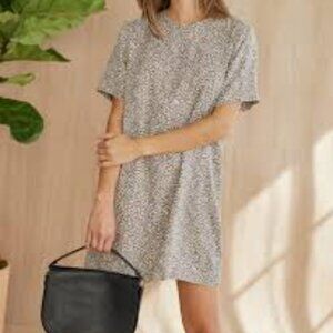 Leopard T-Shirt Dress